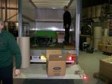 Chassis and bodywork loaded in safely