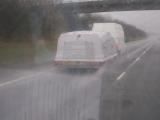 On the journey home we spot an Ascari race trailor
