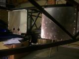 Front bulkhead panels fitted into place.