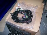 The very neat wiring loom, wrapped up as it came.
