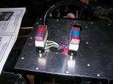 Fuses passed through and secured on scuttle panel