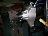 Hub and stub-shaft fitted into place before we removed them.