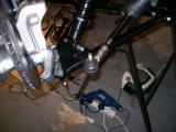 Track rod ends fitted.