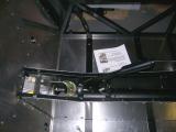Handbrake cable bracket connected to lever.