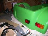 Body preparation completed. Now to trial-fit it to the chassis.