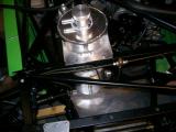 Here you can see how it secures over the lower frame rail, and bolts into the top one. Now where is my drill...