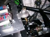 Fuel pressure regulator fitted, but the fuel input nipple is very close, so it needs to be swapped tot he other side.