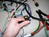 Tacho plug does not fit to the Dash2 loom.