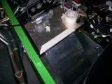 Bottom section of ECU plate fitted.