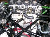 Engine ready to be fired.
