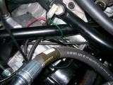 Coolant temperature sensor earthing.