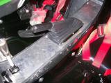 Handbrake cover fitted and rubber edging fitted to top panel.