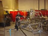 Our chassis before power coating.
