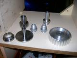 A selection of items that come with the dry sump ready to be fitted.