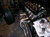 Exhaust manifold fitted (just for fun really).