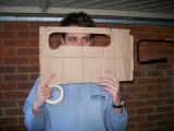 Kriss made his template from cardboard, and the manifold accepts it...but his head doesn't!