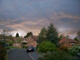 Just a cool picture as I finished for the day. The storm was brewing!